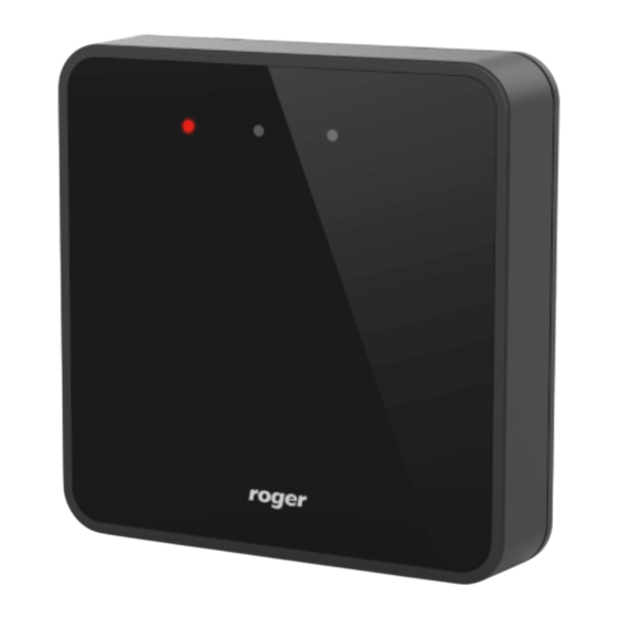 Roger PRT12MF-DES Installation Manual