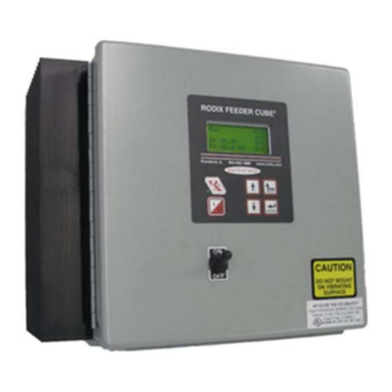 Rodix FEEDER CUBE VF-12-OR Manual
