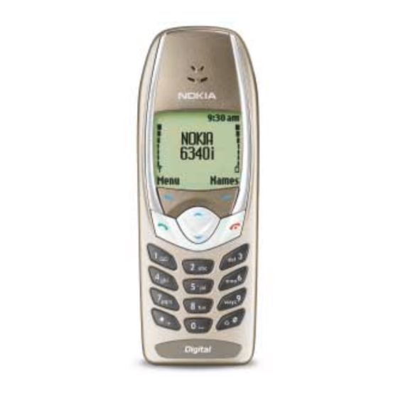 Nokia 6340i User Manual