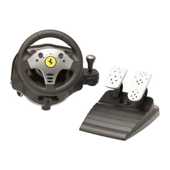 Thrustmaster  Force Feedback Racing Wheel User Manual