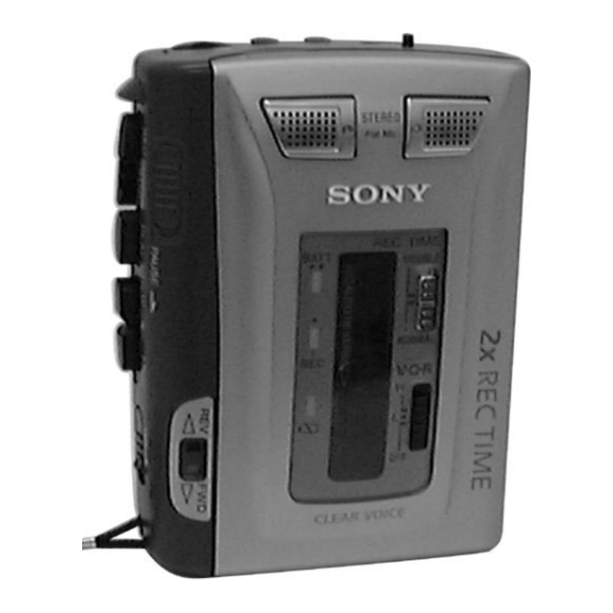 Sony TCS-60DV Service Manual