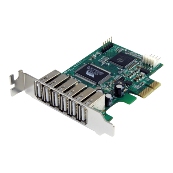 StarTech.com PEXUSB7LP User Manual