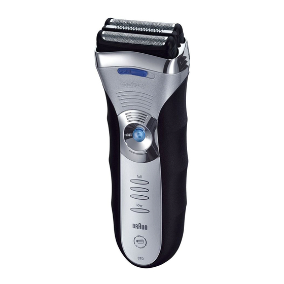 Braun 370 Manual