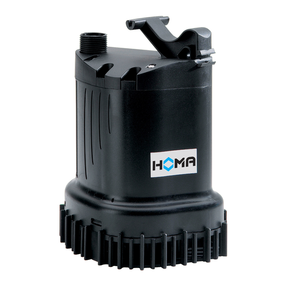 Homa C 135 W Series Original Instruction Manual