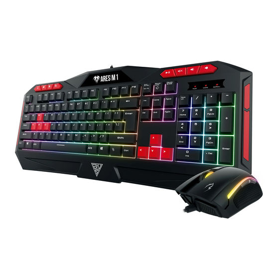 GAMDIAS Ares M1 Gaming Combo Quick Installation Manual