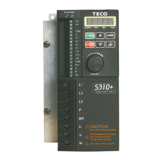 TECO S310+ Series Operation Manual