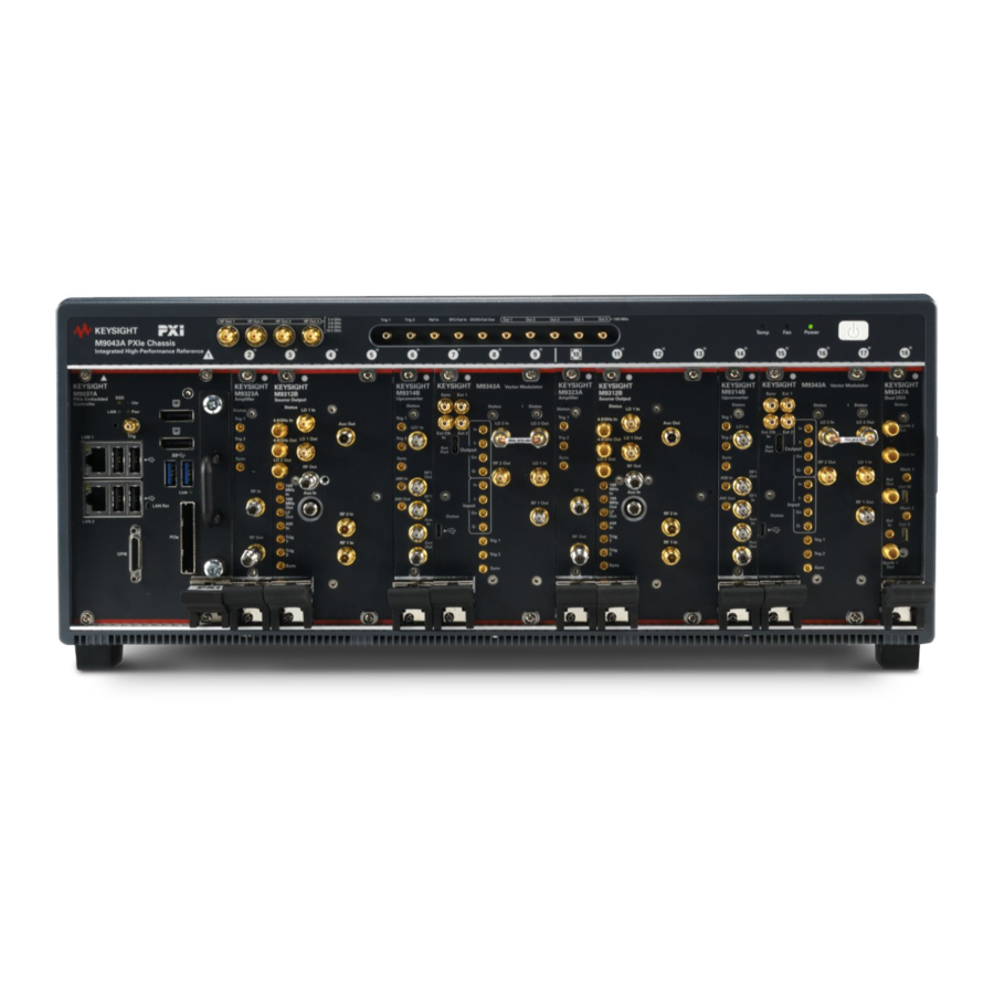 Keysight M9383B Measurement Manual
