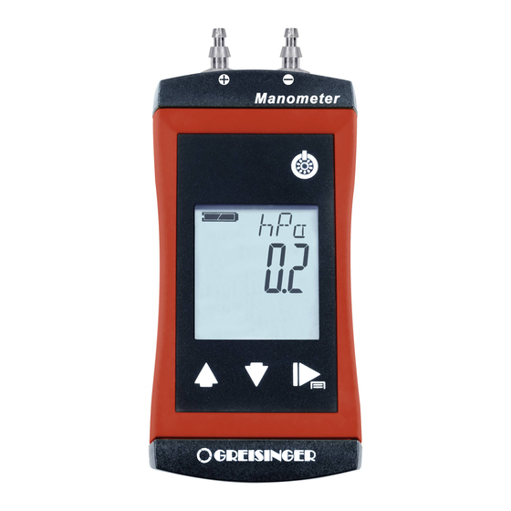 GREISINGER G 1111 Operating Manual