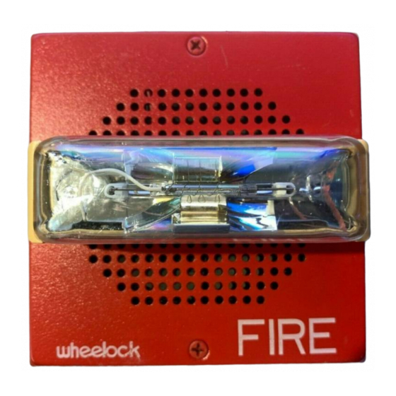 Wheelock E70-2415W Installation Instructions Manual