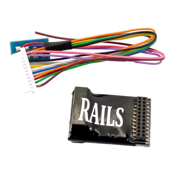 RAILS CONNECT RoS-8D Manual
