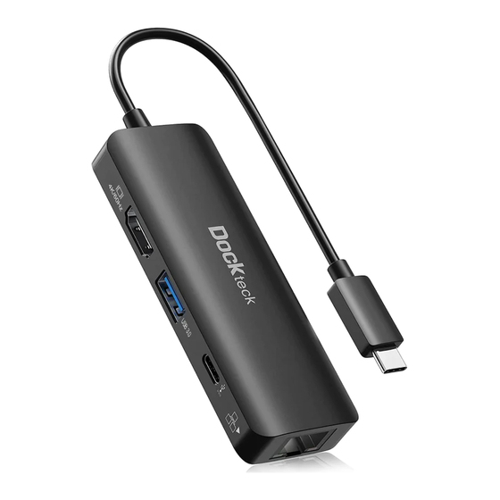 DOCKTECK 4-in-1 USB-C HUB User Manual