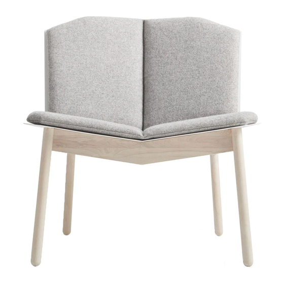 BluDot Cat's Pajamas Lounge Chair Assembly Notes