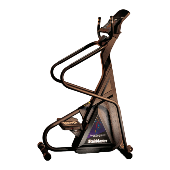 Stairmaster FreeClimber 4600 CL Owner's Manual