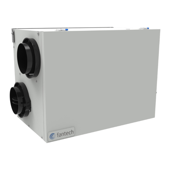 SystemAir Fantech SER200 Installation And Operation Manual