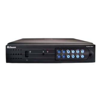 Swann DVR4-950 Operating Instructions Manual