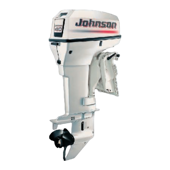 Johnson 2 Stroke 40 HORSEPOWER Operator's Manual