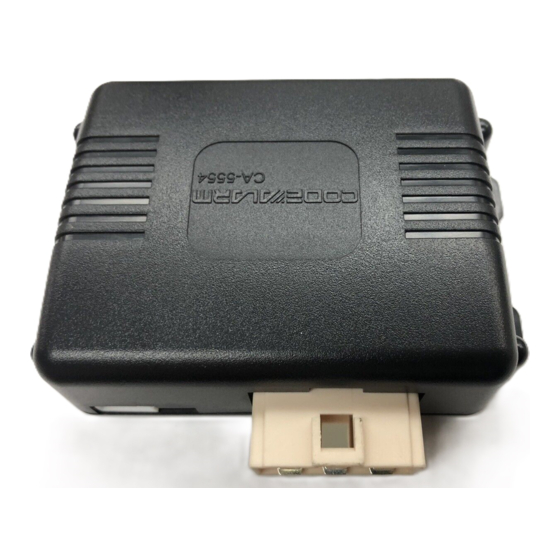 Code Alarm ca5554 Owner's Manual