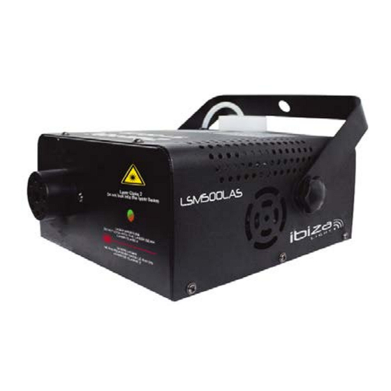 Ibiza LSM500LAS Instruction Manual