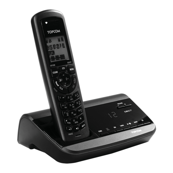 Topcom ULTRA SR1250 ECO Short User Manual