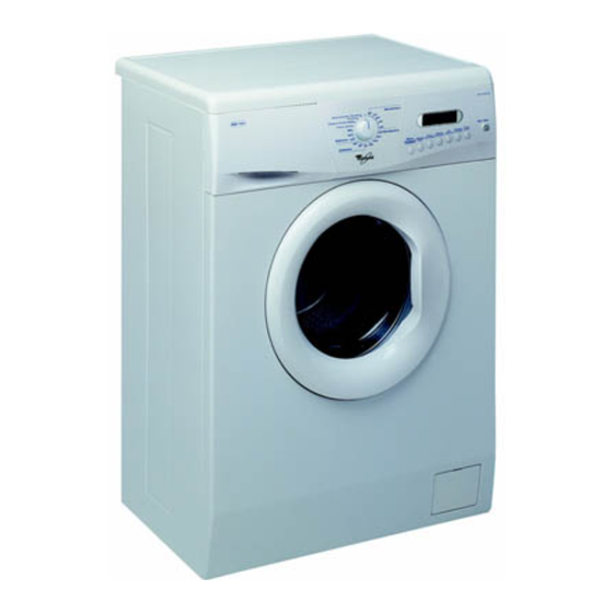 Whirlpool AWG 875/D CE Service Manual