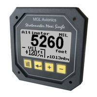 MGL Avionics Stratomaster Maxi Single ALT-4 Instructions Manual