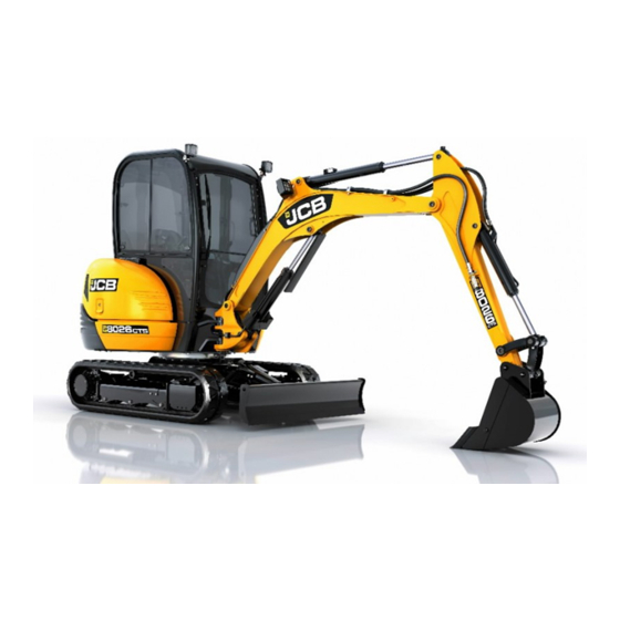 jcb 8026 CTS Operator's Manual