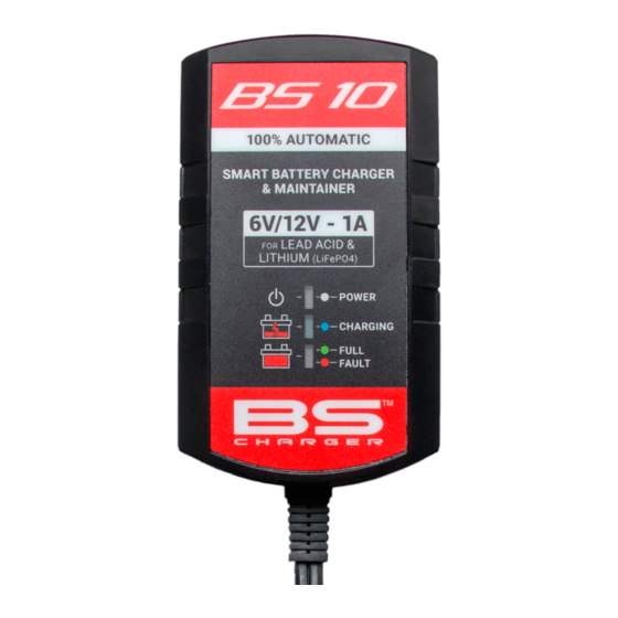 BS Charger BS 10 Manuals