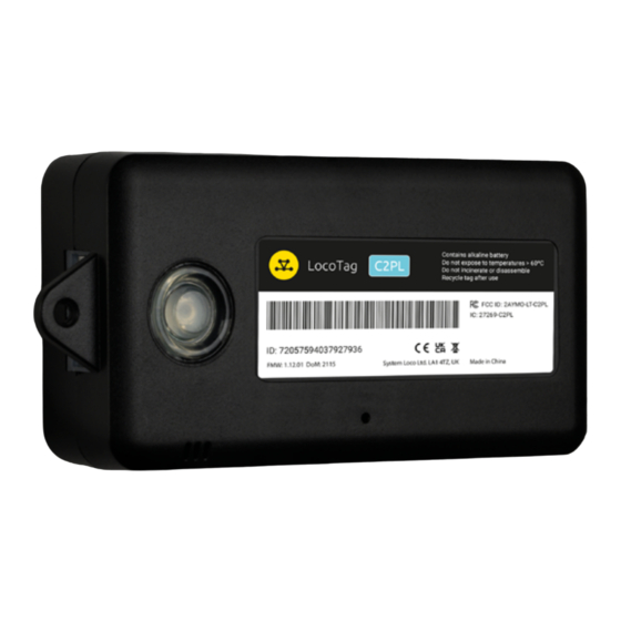 System Loco LocoTag C2PL Quick Start Manual