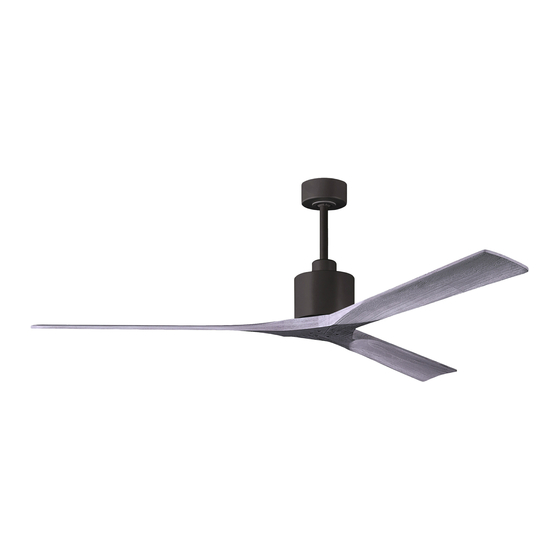 Atlas fan company NAN XL Instructions Manual