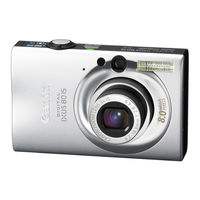 CANON DIGITAL IXUS80 IS User Manual