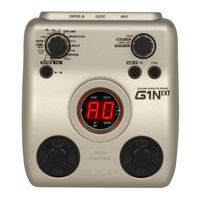 Zoom G1XN EXT Operation Manual