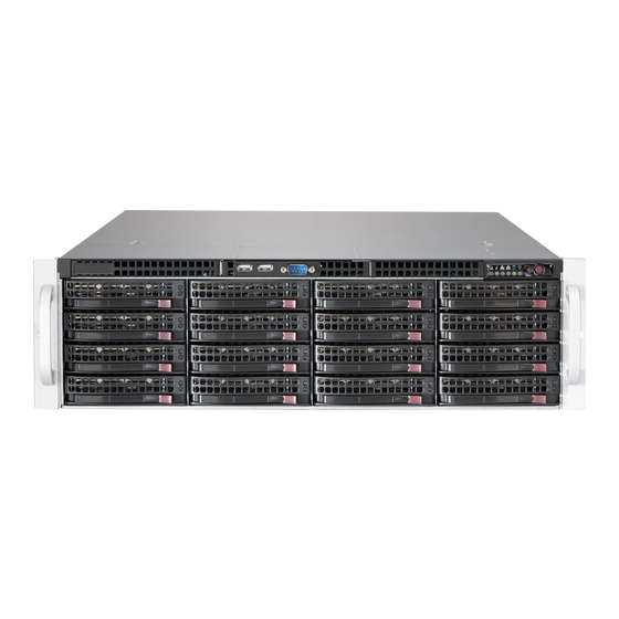 Supermicro SC836BE1C-R1K03B Manuals