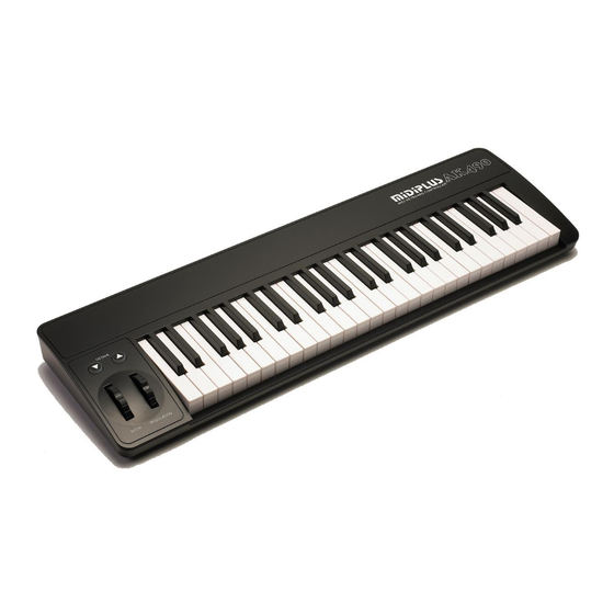 midiplus AK490 User Manual