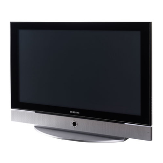 Samsung PS-42S5S Owner's Instructions Manual