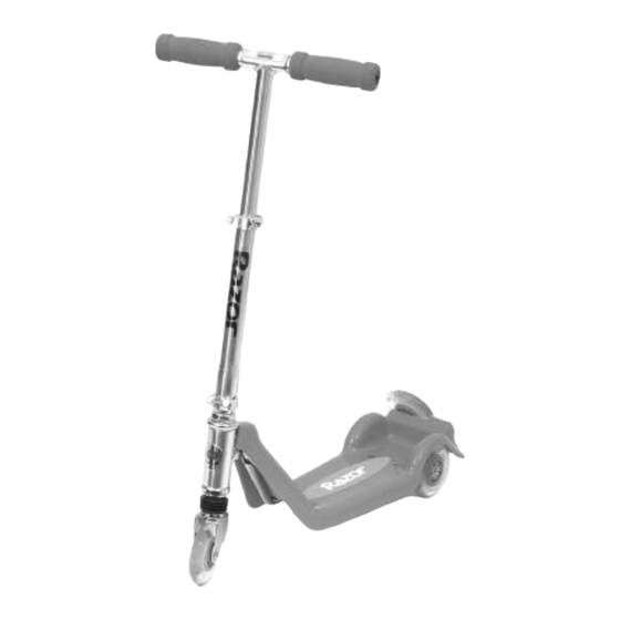 Razor Kiddie Owner's Manual And Safety Handbook