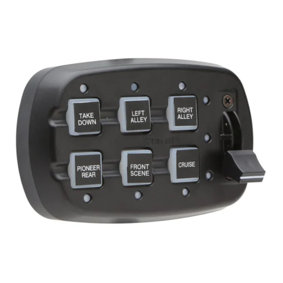 Whelen Engineering Company 6-button WeCan Configuration Manual