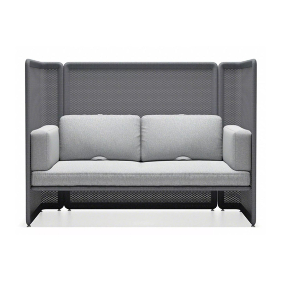Coalesse Lagunitas Arm, Corner & Straight Back Cushion Replacement