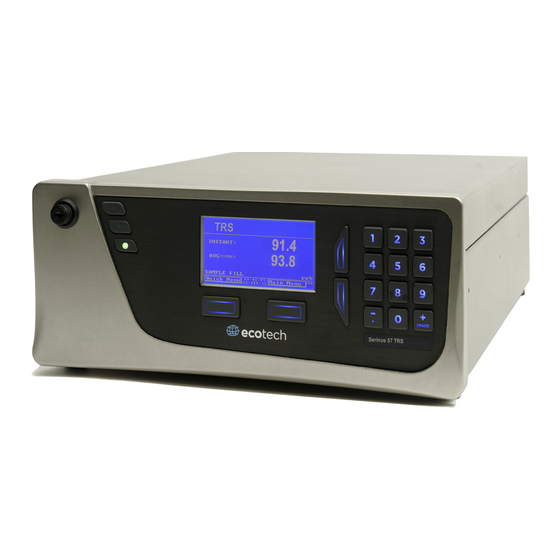 Ecotech Serinus 57 User Manual