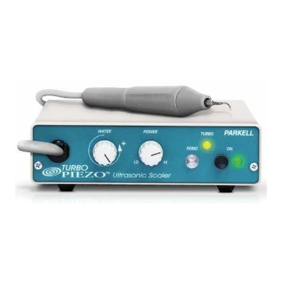 parkell TurboPIEZO Instructions For Use Manual