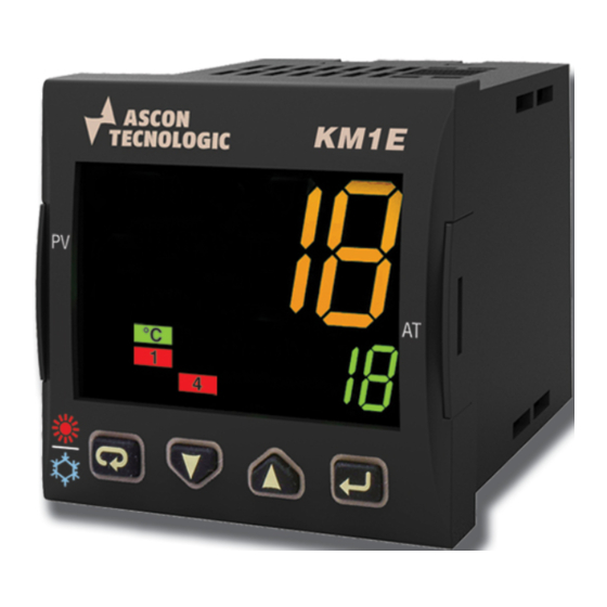 Ascon tecnologic Kube KM1E Quick Manual