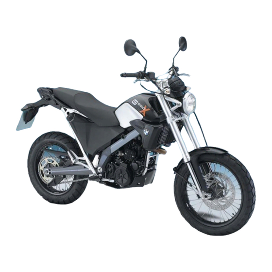 BMW Motorrad G 650 Xcountry 2006 Rider's Manual