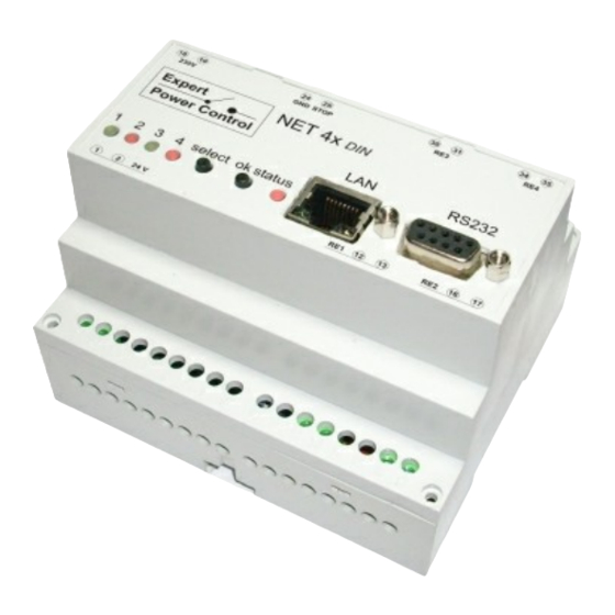 Gude Expert Power Control NET 4x DIN PDU Manuals