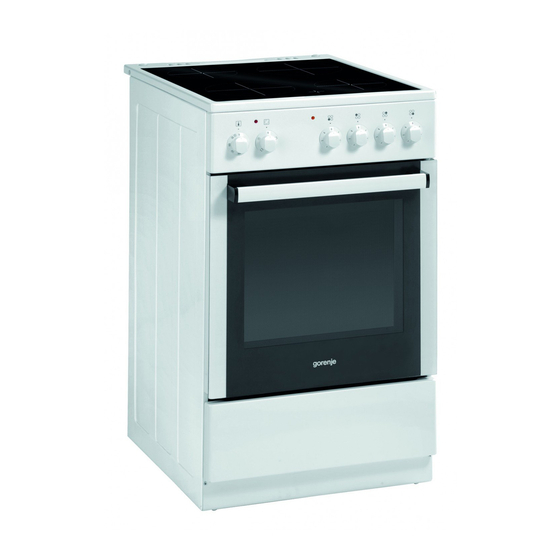 Gorenje EC51102AW Manual