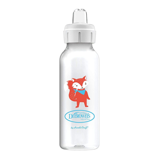 DrBrowns Sippy Spouts Quick Start Manual