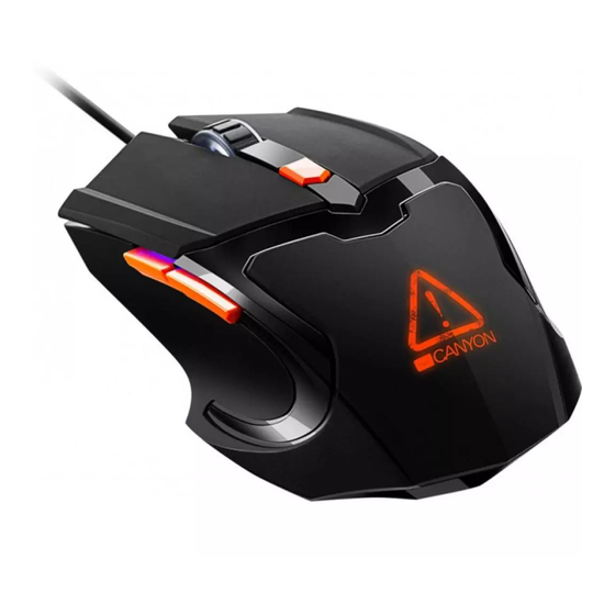 User Manuals: Canyon CND-SGM02RGB Optical Gaming Mouse
