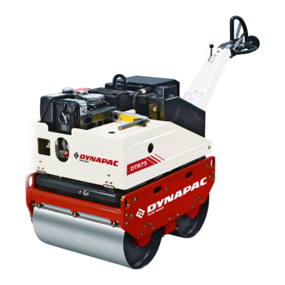 Dynapac DTR75D Operating	 Instruction