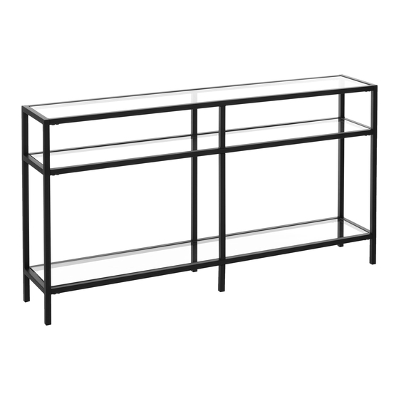 Henn&Hart ACCENT TABLE AT0255 Assembly Instructions