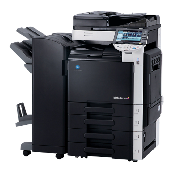 Konica Minolta bizhub C280 User Manual