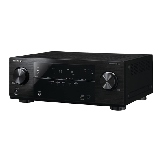 Pioneer VSX-522-K Specifications