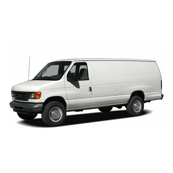 Ford 2006 Econoline Owner's Manual